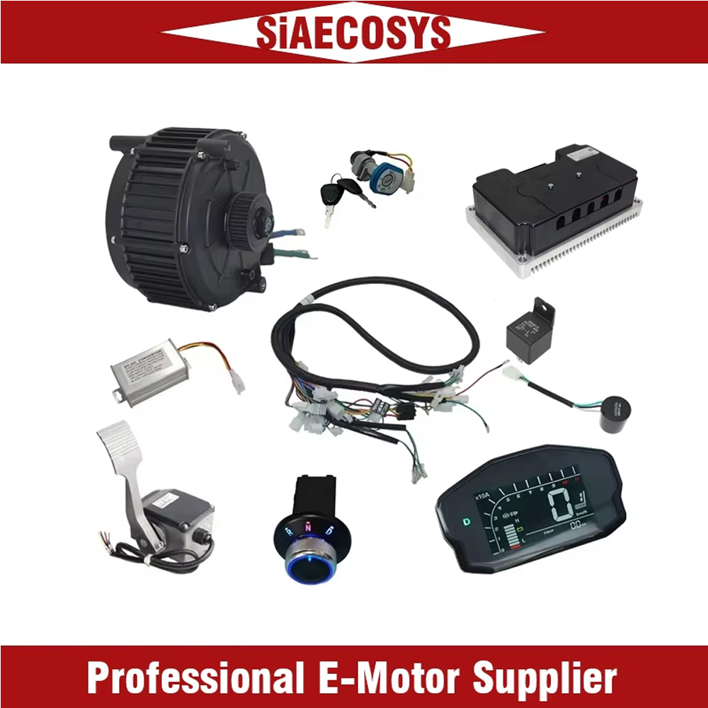 Mid Drive Motor Kit 72V 5000W - Kit de motor de acionamento médio
