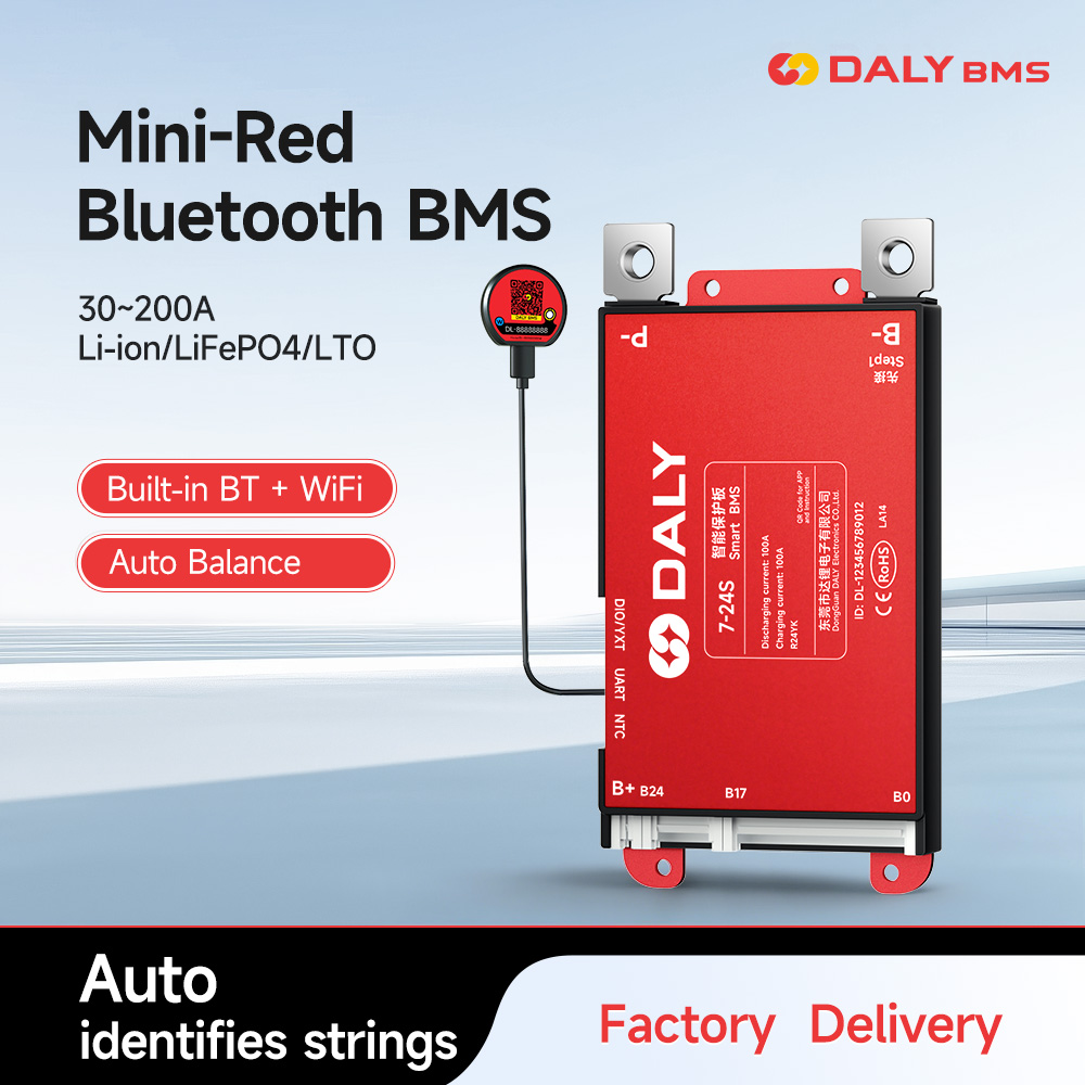 Smart Bms 24S 200A Bluetooth Lifepo4 - Daly WIFI Inteligente BMS 4S 7S