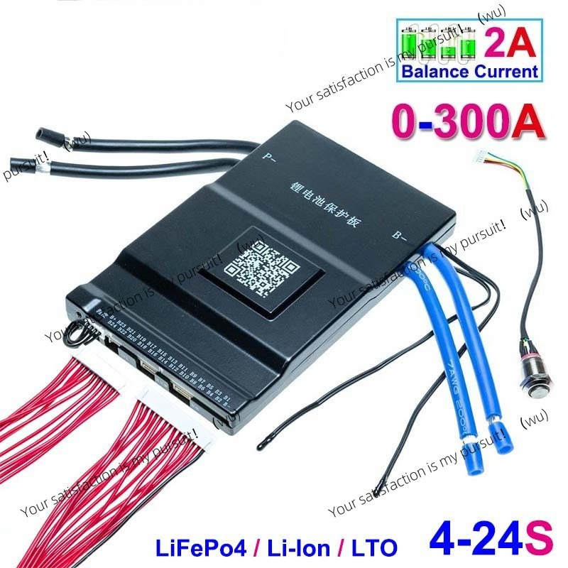 Smart Bms 24S 200A Bluetooth Lifepo4 - Inteligente bluetooth equilíbrio ativo li-ion lifepo4