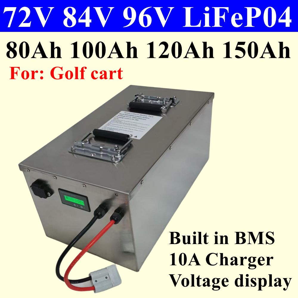 Lifepo4 72V 100Ah Battery Pack Ev - Pacote de bateria LIFEPO4 24S 72V