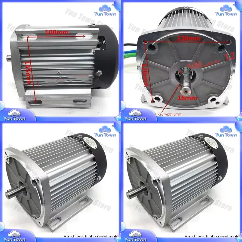 Ev Electric Motor Conversion Kit Car - Motor Sem Escovas para Modificação de