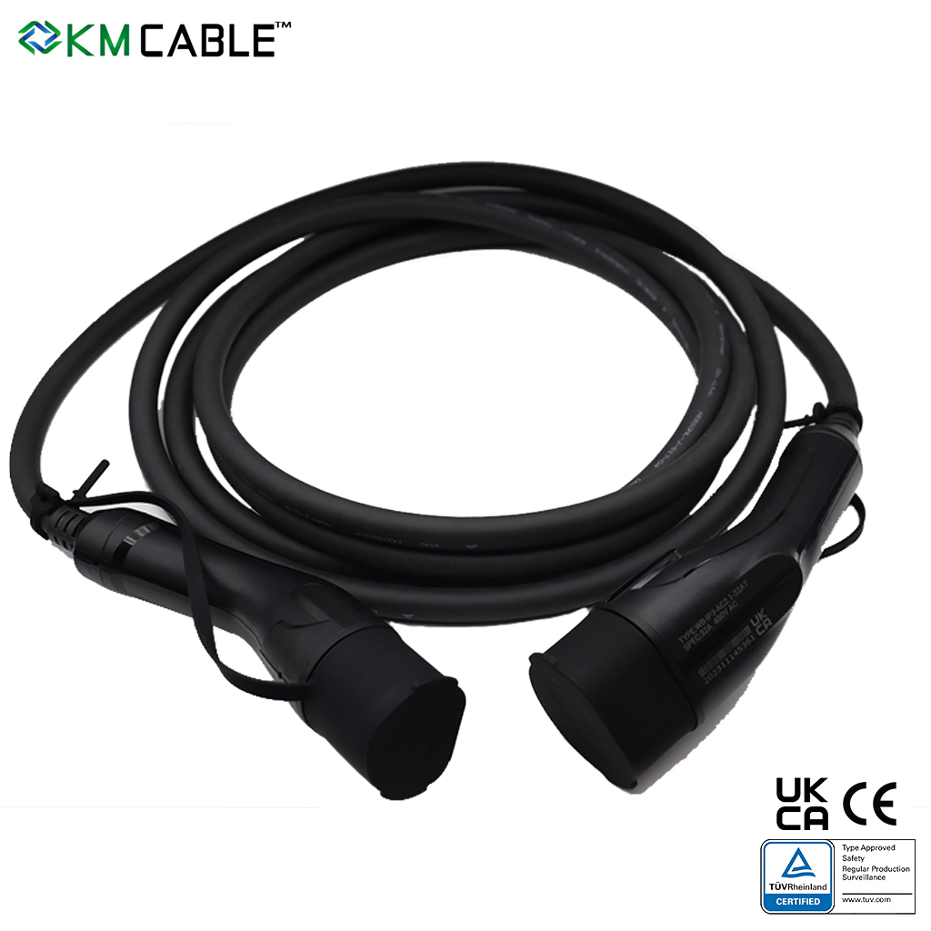 Cabo de Carregamento EV Tipo 2 - Ev Charger Type 2 22Kw 32A 3 Phase avaliação e preço