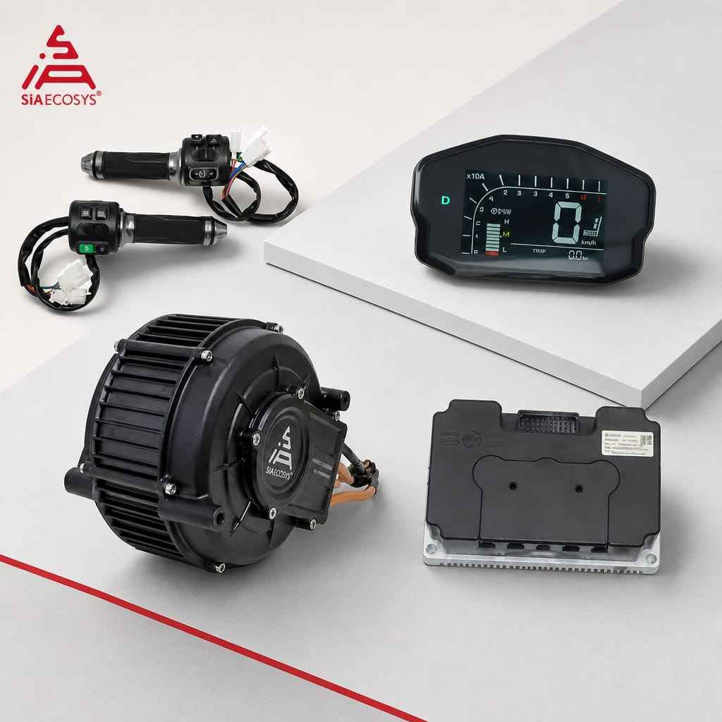 Kit de motor central QSMOTOR Q - Mid Drive Motor Kit 72V 5000W avaliação e preço