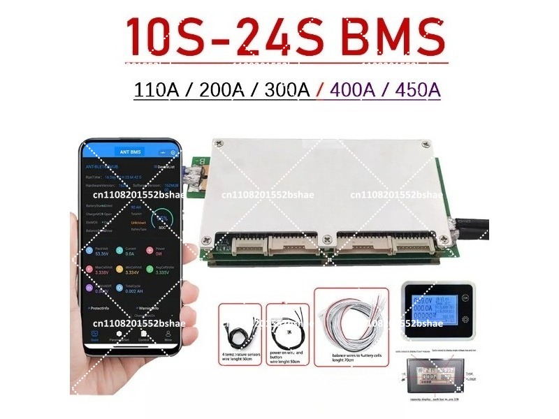 Placa de Proteção de Bateria I - Smart Bms 24S 200A Bluetooth Lifepo4 avaliação e preço