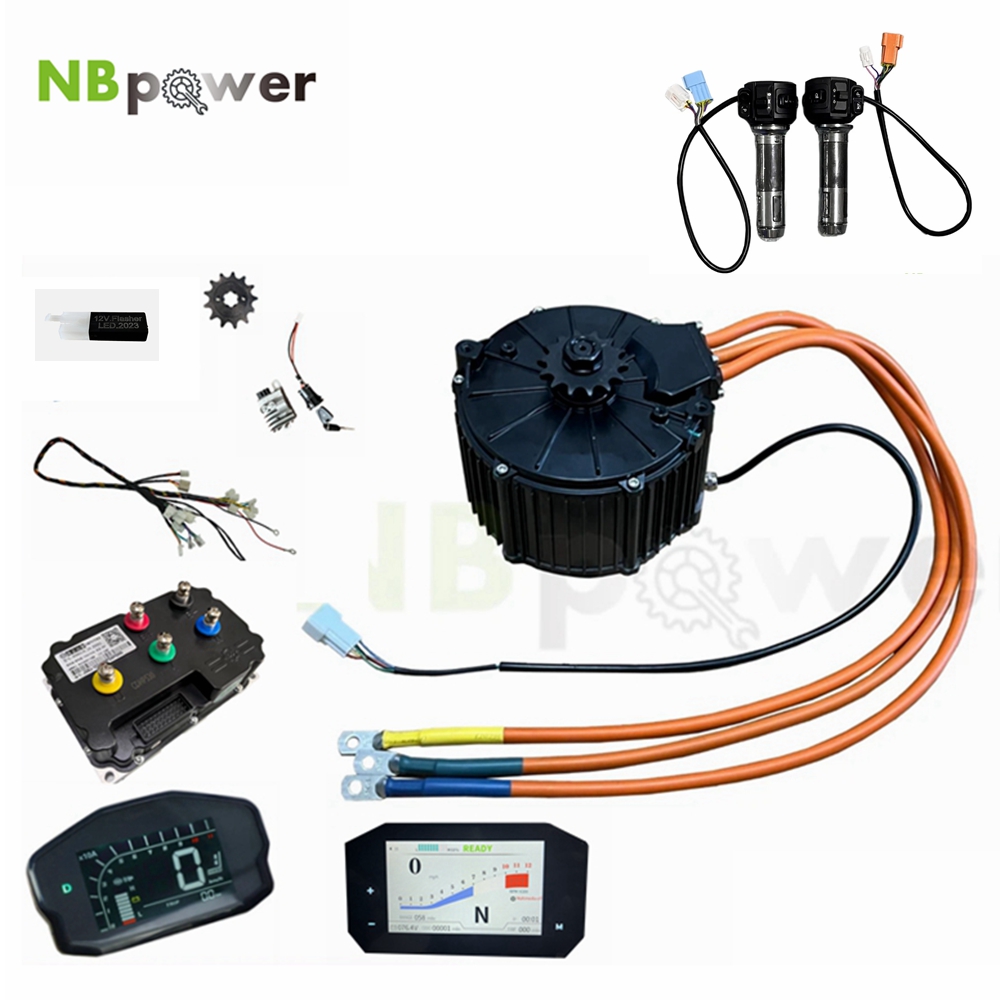 Kit de motor PMSM QSMotor 50H  - Fardriver Nd72850 Controller avaliação e preço