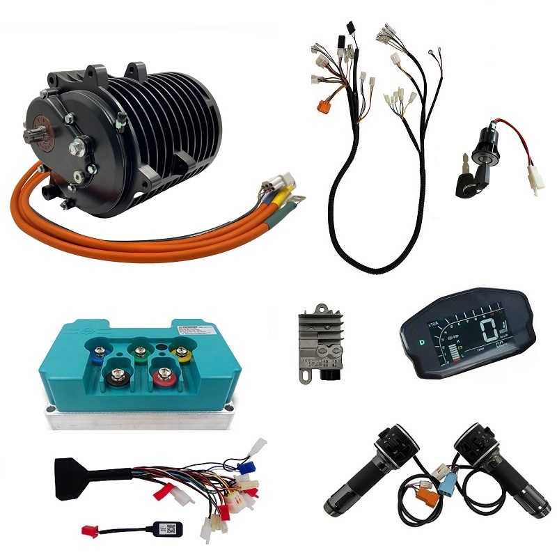 Qs138 70h v3 3000w engrenagem  - Fardriver Nd72850 Controller avaliação e preço